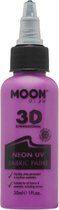 Moon Glow Tie Dye Kledingverf Neon Uv 30 Ml Paars