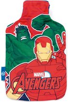 Arditex Warmtekruik Avengers 2 Liter Polyester Rood/blauw