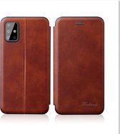 Flip Case met Kaarthouder en Magneetsluiting voor Huawei P40 Pro - Donkerbruin