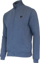Donnay vest zonder capuchon - Sporttrui - Heren - Maat L - Donkerblauw gemeleerd