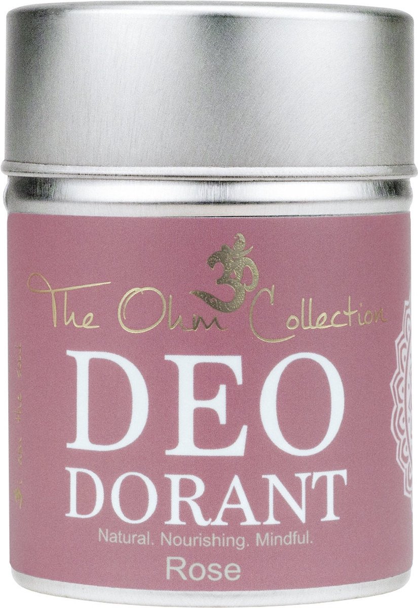 The Ohm Collection - Deo Dorant Poeder Rose -120g