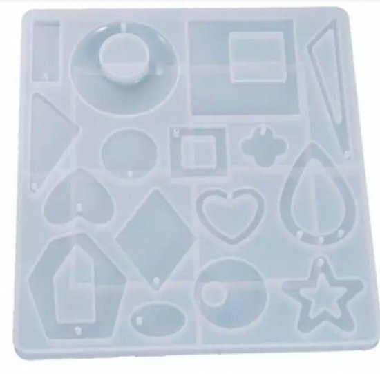 Bol Com Silicone Mal 16 Hanger Epoxy Hars Sieraden Maken Charme Bijoux