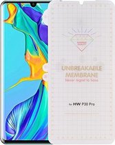 Huawei P30 Pro Diamond Film Folie screenprotector Full-screen | vingerprint UnlockingTransparant/Clear - van Bixb
