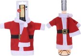 Manteau de Noël pour bouteille de vin