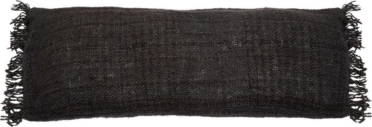 The Oh My Gee Kussenhoes - Zwart Marine - 35x100