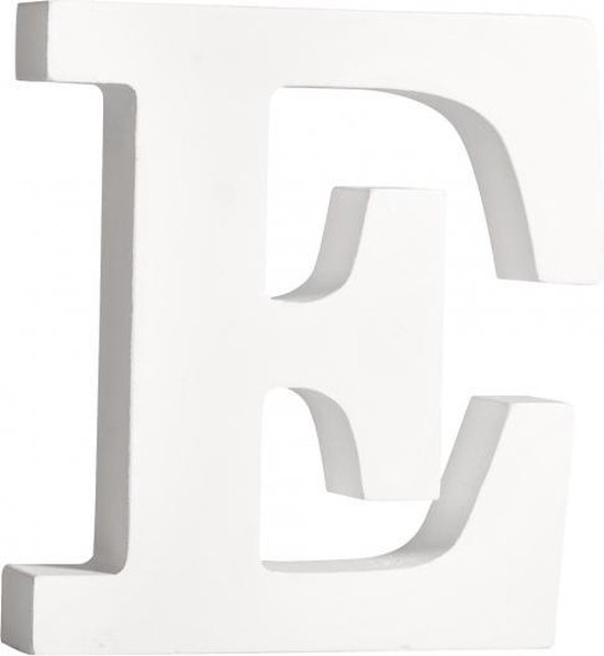 Houten decoratie hobby letters - 4 losse witte letters om het - HOME - te maken... | bol.com