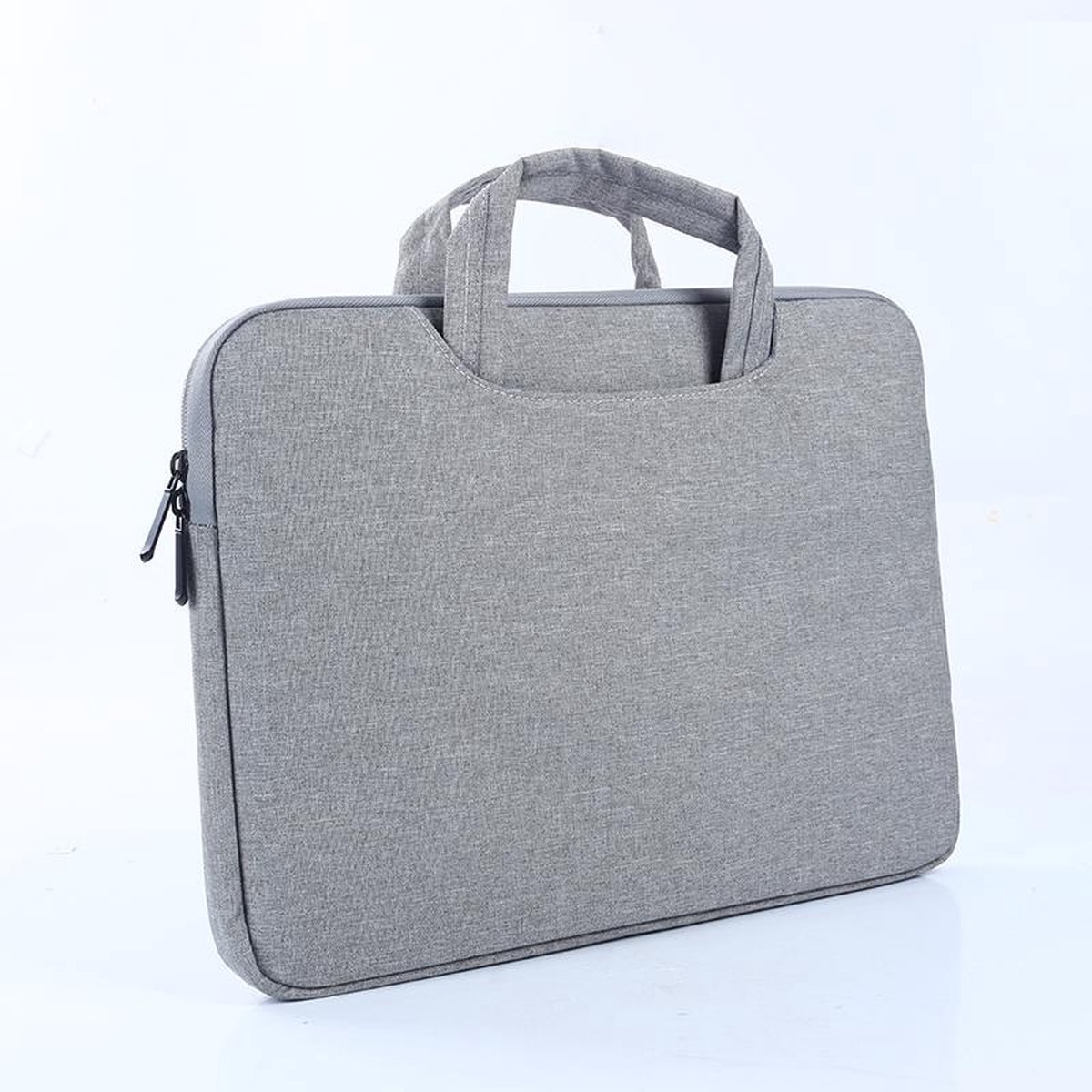 MoKo H221 Sleeve 15.4 inch Notebook Tas - Hoes Multipurpose voor Macbook Sleeve Bag Travel Aktetas voor HP DELL Xiaomi - grijs