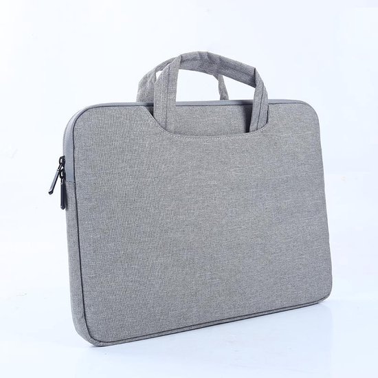 Sacoche PC 15.4 pouces Housse Portable Macbook Etanche Gris