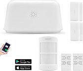 CHUANGO Wifi Alarm Systeem - Draadloos Alarmsysteem - Draadloos Alarm systeem - Sensoren