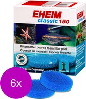 Eheim Filtermat Voor Classic 150 - Filtermateriaal - 6 x 2 stuks 150 - 2211