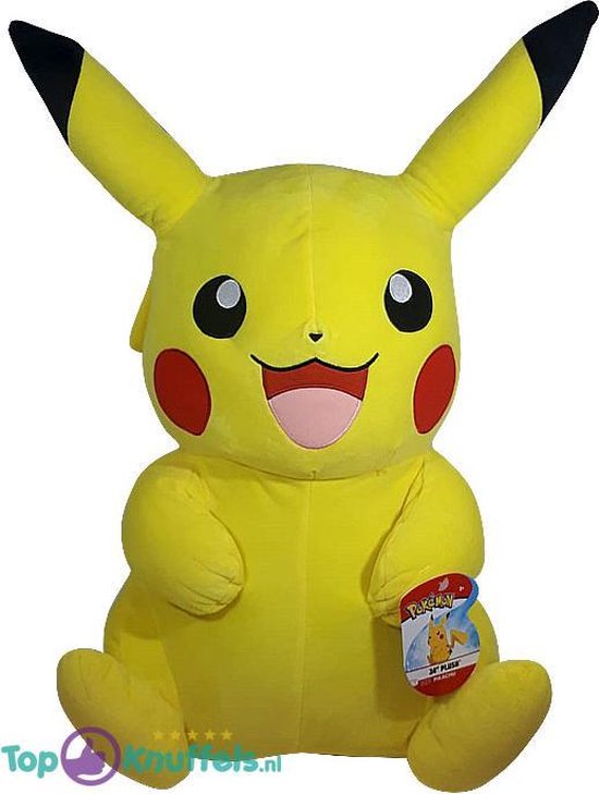 Necklet Vooravond Inpakken Pokemon XXL Pluche Knuffel Pikachu 60 cm | Pokemon Plush Toy | Pokemon  Peluche Knuffel... | bol.com