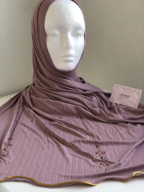 Hoofddoek Hijab Jersey scarf Hoofddeksel Model 2020 Inclusief 2