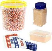 Popcornmais - Zoet en zout - Startpakket -1 KG