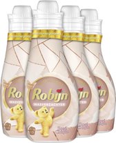 Bol.com Robijn Collections Rosé Chique Wasverzachter - 4 x 750 ml - Voordeelverpakking aanbieding