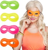 Boland - Oogmasker Neon Neon - Volwassenen - Showgirl