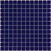 0,90m² - Mozaiek Tegels - Barcelona Vierkant Donker Blauw 2,3x2,3