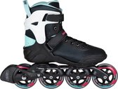 Powerslide Phuzion Radon Teal 90  Inlineskates - Maat 40 - Vrouwen - zwart/mintgroen/wit/roze