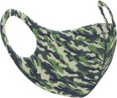 Zac's Alter Ego Masker Green Camouflage Mondkapje Groen
