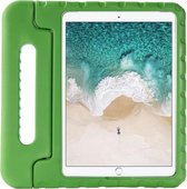 Shop4 - iPad 10.2 (2020) Hoes - Kids Cover Worker voor Kinderen Groen