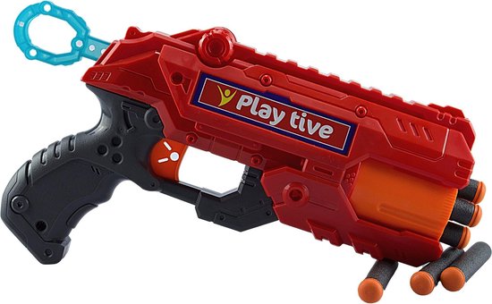 ik betwijfel het Italiaans veelbelovend Speelgoed pistool - pistool - geweer - 3-delige set - pistool speelgoed -  pijltjes... | bol.com