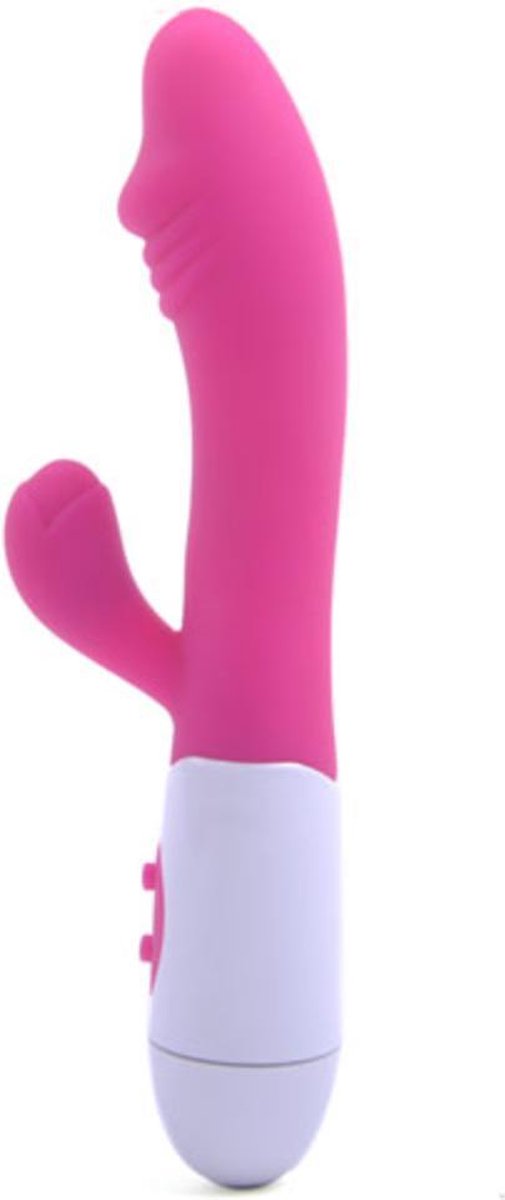 Goedkoopste G-Spot Rabbit Penis Vibrator Roze - Stimulerend voor vrouwen - Eikelvormige top - Stimulerend voor clitoris - Waterproof - Spannend voor koppels - Sex speeltjes - Sex toys - Erotiek - Sexspelletjes voor mannen en vrouwen – Seksspeeltjes - Stimulator