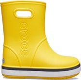 Crocs Regenlaarzen - Maat 24/25 - Unisex - geel,wit,navy