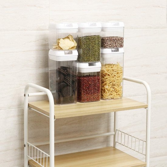 Withosent Set van 12 weckpotten met beugelsluiting, 120 ml, kleine luchtdichte weckpotten met deksel, beugelpotjes, kruidenpotjes, vierkant, wekpotten met metalen beugel
