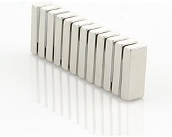 Neodymium Sterke Magneten Magneet  – SET 12 STUKS Rechthoekige magneetjes 5 kg Trekkracht