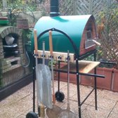 Pizza Party - Houtgestookte Pizzaoven - 70 x 70 - Groen