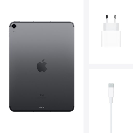Apple iPad Air (2020) - 10.9 inch - WiFi + 4G - 64GB - Spacegrijs
