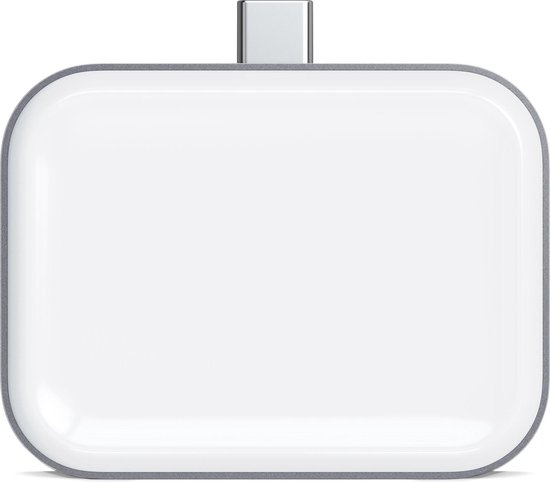 Satechi de chargement sans fil Satechi USB-C pour AirPods (Pro) - Wit