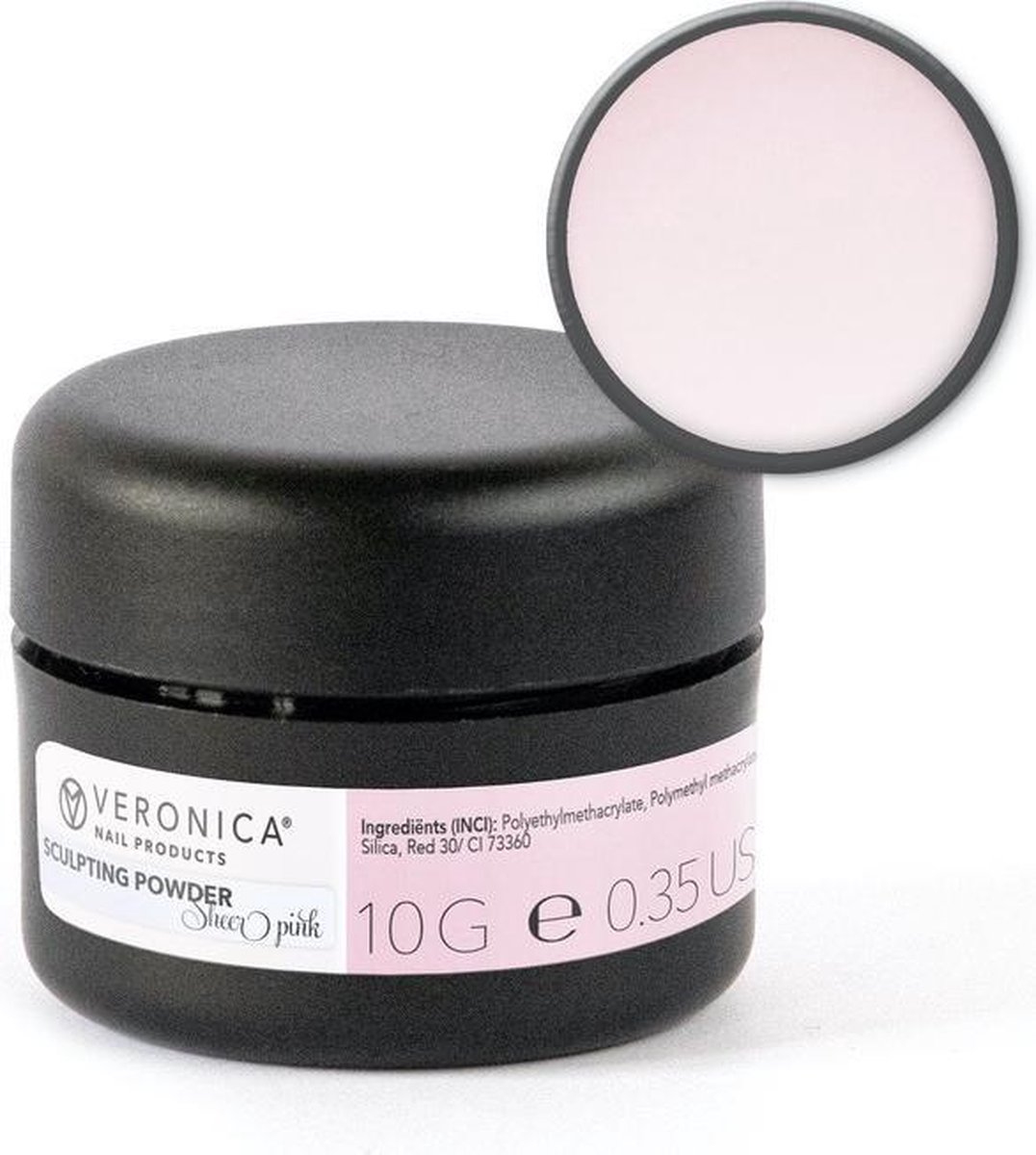 Goedkoopste Veronica NAIL-PRODUCTS SCULPTING powder Sheer Pink, 10 gram