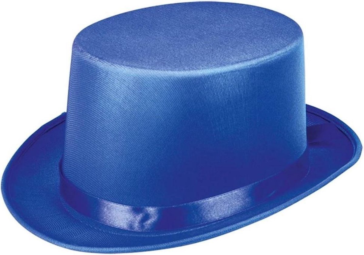 Chapeau haut de forme bleu | bol.com