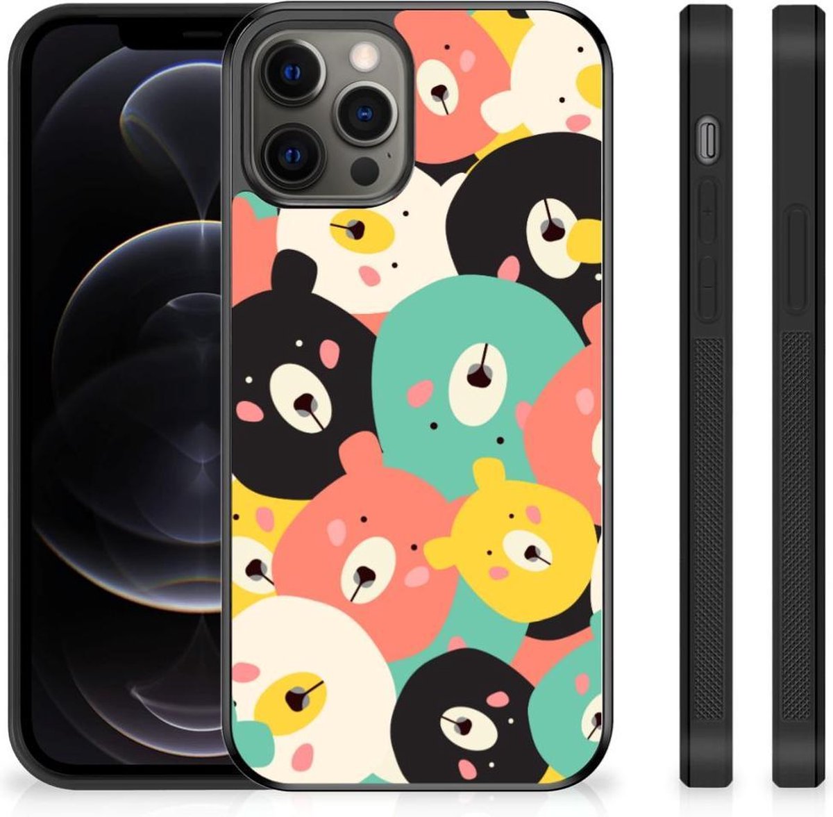 iPhone 12 Pro Max Bumper Hoesje Bears