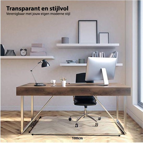 | Luxergoods bureaustoelmat EVA (biologisch Luxergoods bureaustoelmat EVA (biologisch) Inclusief
