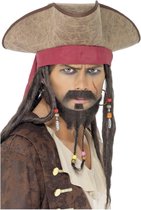 Chapeau de pirate pour homme - Coiffure habillée - Taille unique