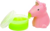 Eenhoorn Slijm Unicorn Slime - set van 3 - Potje met slijm zuiger