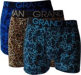 Grand Man 3-PACK BOXERSHORT Maat XL 5006