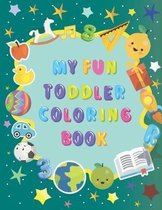 My fun toddler coloring book