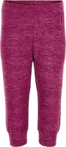 Colour Kids - Pantalon polaire pour bébé - Melange - Rouge foncé - taille 74cm