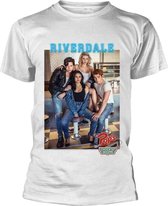 Riverdale Heren Tshirt -L- Pop's Group Photo Wit