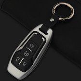 Auto Vierkante gesp Sleutel Shell Zinklegering Autosleutel Shell Case Sleutelhanger, willekeurige kleur levering
