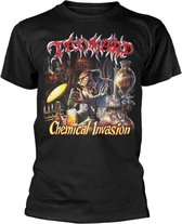 Tankard Heren Tshirt -M- Chemical Invasion Zwart