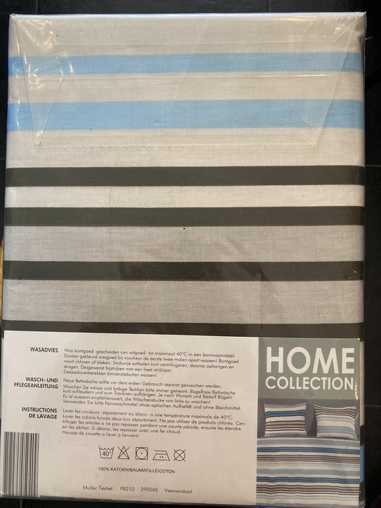 Dekbedovertrek 140 x 200 + Kussensloop bol