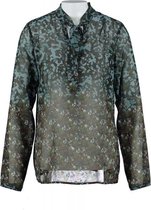 Geisha semi transparante blouse - valt kleiner -  Maat S