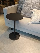 Table d'appoint ronde / Ø 33 cm - hauteur 57 cm - métal noir mat | Design néerlandais, Stainiq ®