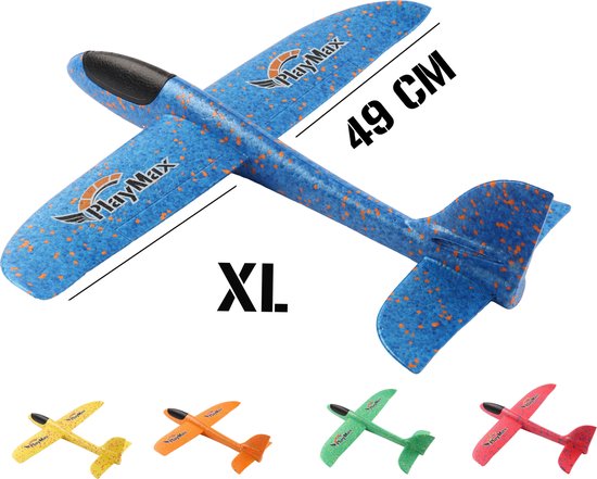 Vijftig spijsvertering kans PLAYMAXX Zweefvliegtuig Speelgoed - XL - buitenspeelgoed | bol.com