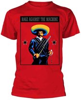 Rage Against The Machine Heren Tshirt -S- Zapata Rood