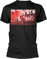Killing Joke Heren Tshirt -XL- First Album Zwart