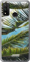 Huawei P Smart (2020) Hoesje Transparant TPU Case - Palms #ffffff